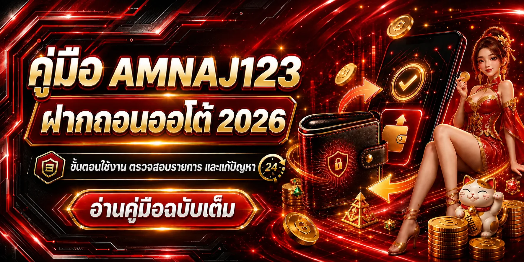 AMNAJ123 ฝากถอนออโต้ 2026 คู่มือครบทุกขั้นตอน